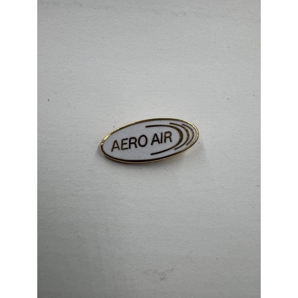 Vintage Aero Air Small Oval Shaped Advertising Lapel Pin‎
